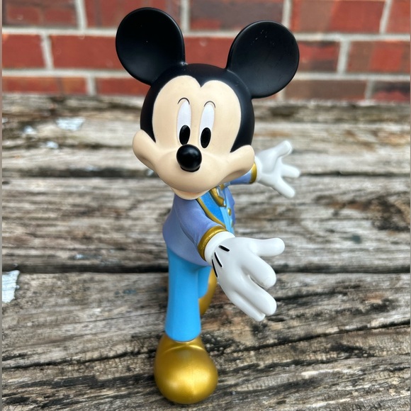 Walt Disney World 50th Anniversary Mickey Mouse Articulated Posable Figure A8 - Picture 5 of 8
